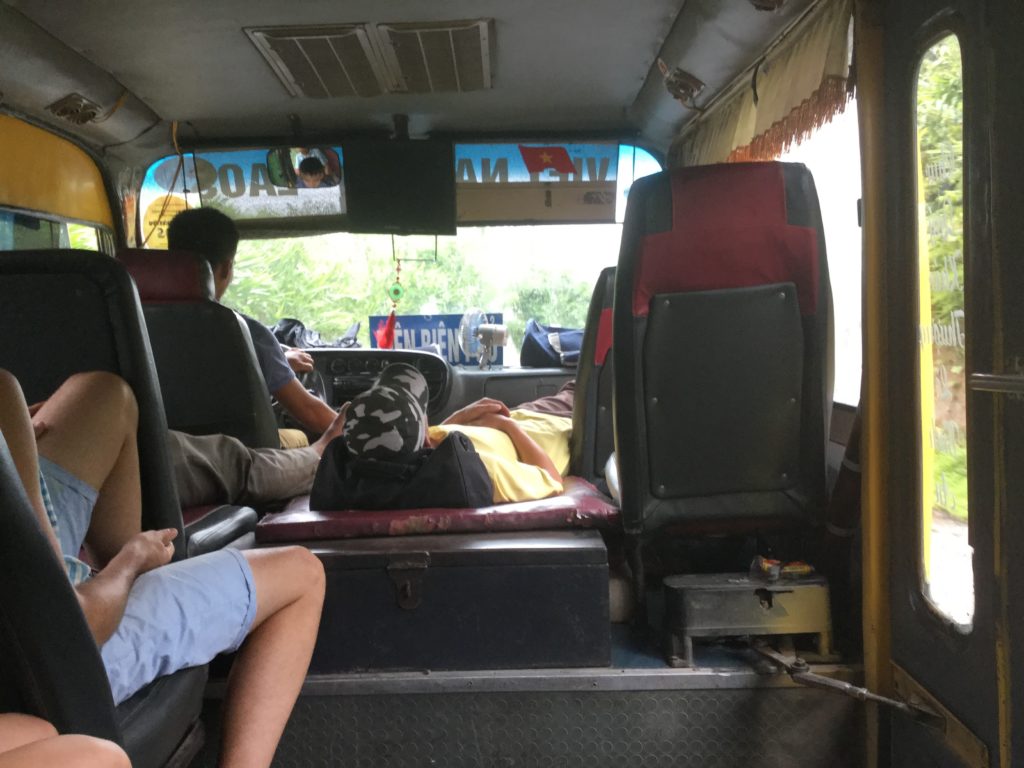 Bus from Sapa to Muang Khua | Laos border fees | Vietnam to Laos – How to Travel by Bus from Sapa to Muang Khua