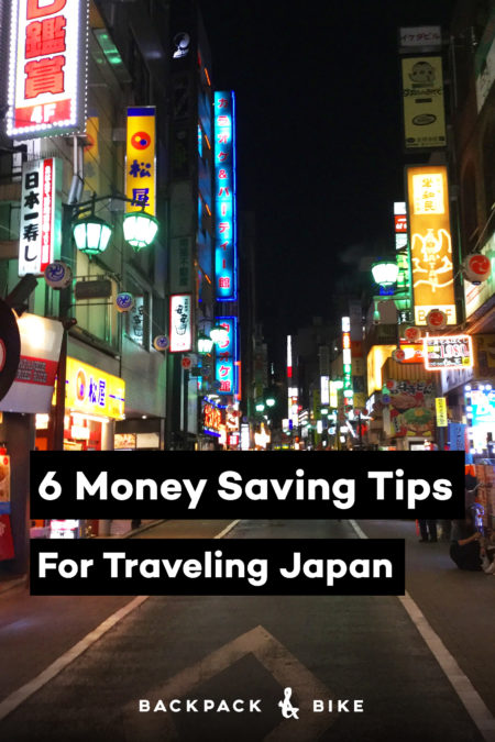 6 Money Saving Tips for Traveling Japan