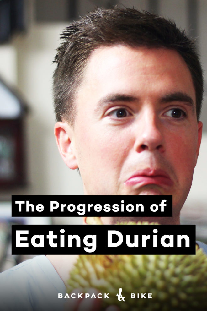 What happens when a Canadian boy tries Durian for the first time?