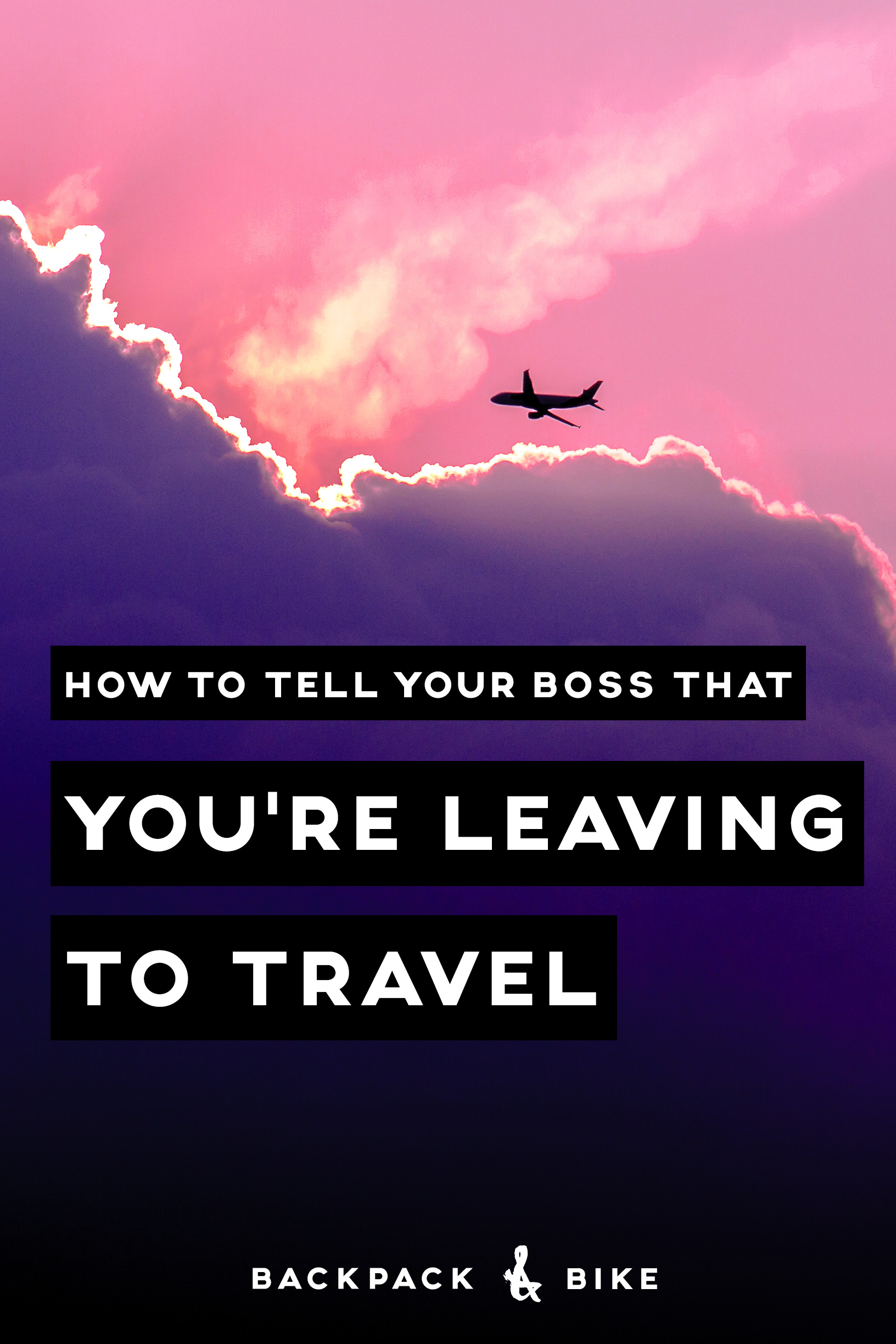 Thinking about how to tell your boss you're leaving to travel? Here are 5 pieces of advice that'll help you plan before your important meeting.