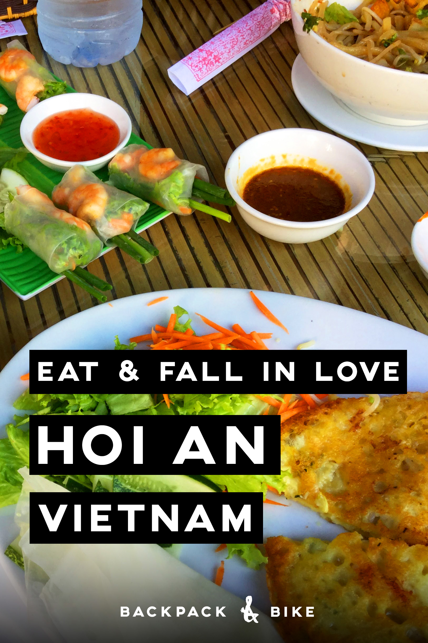 Hoi An Vietnam | Eat & Fall in Love | This charming little town is that obligatory mid stop on your journey across Vietnam. It's a romantic place to take it easy and try all the local foods. Pin to read later (or now...)