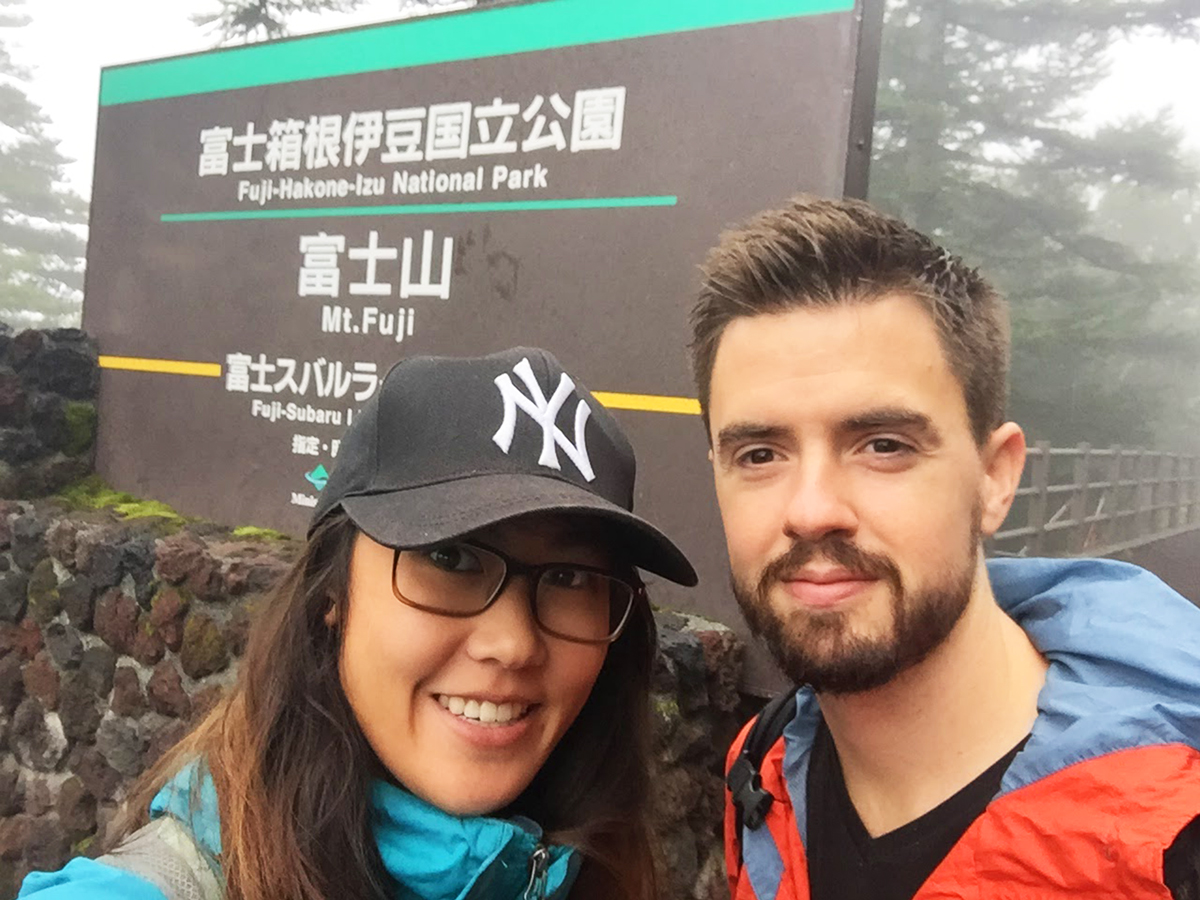 Hiking Mount Fuji